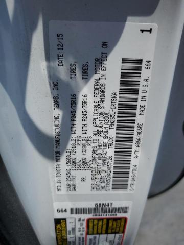 2016 TOYOTA TACOMA ACC - 5TFRX5GN4GX057126