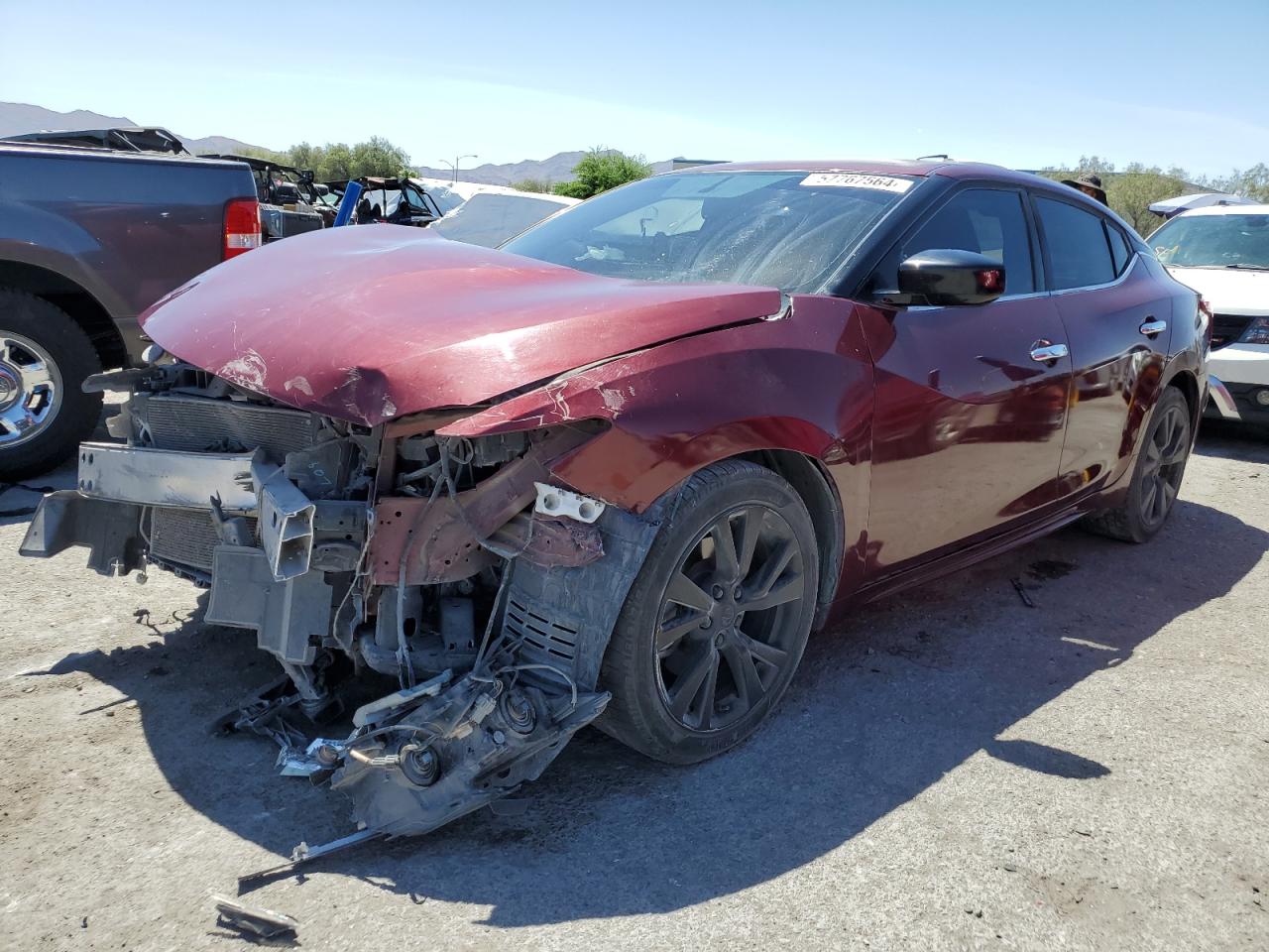 2017 Nissan Maxima 3.5S vin: 1N4AA6AP5HC374183