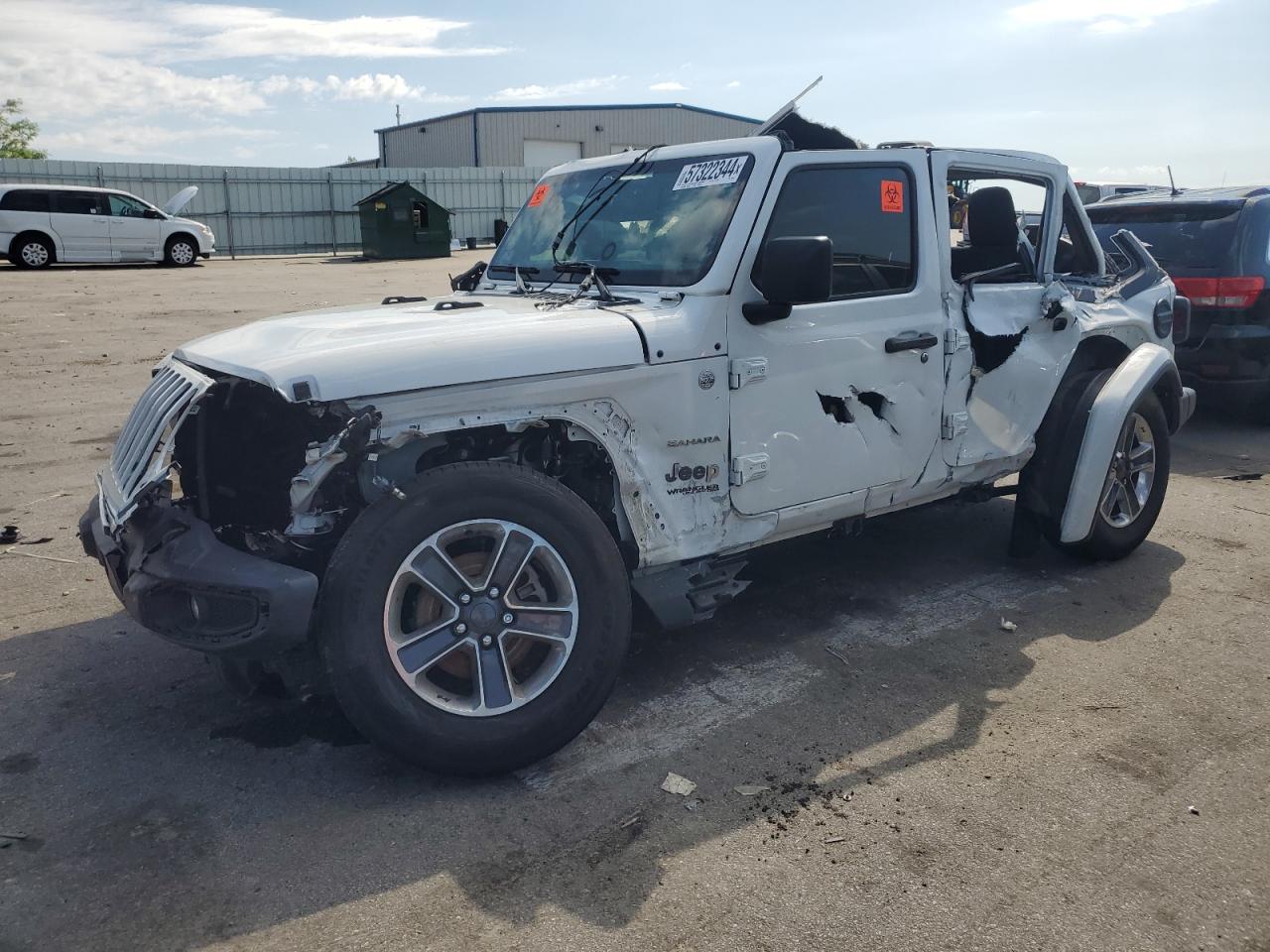 Lot #3033168190 2020 JEEP WRANGLER U