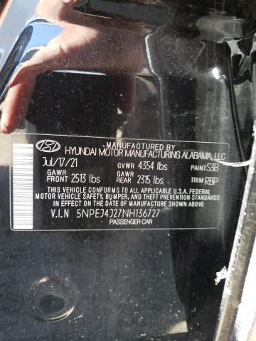 2022 HYUNDAI SONATA SEL - 5NPEJ4J27NH136727