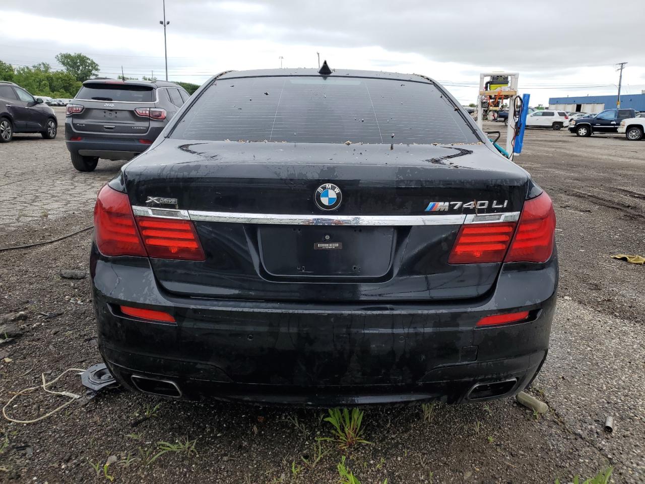 2013 BMW 740 Lxi vin: WBAYF4C57DD281628