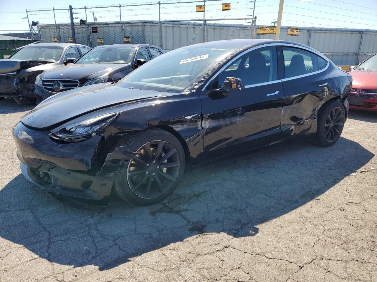 Lot #2846866684 2018 TESLA MODEL 3