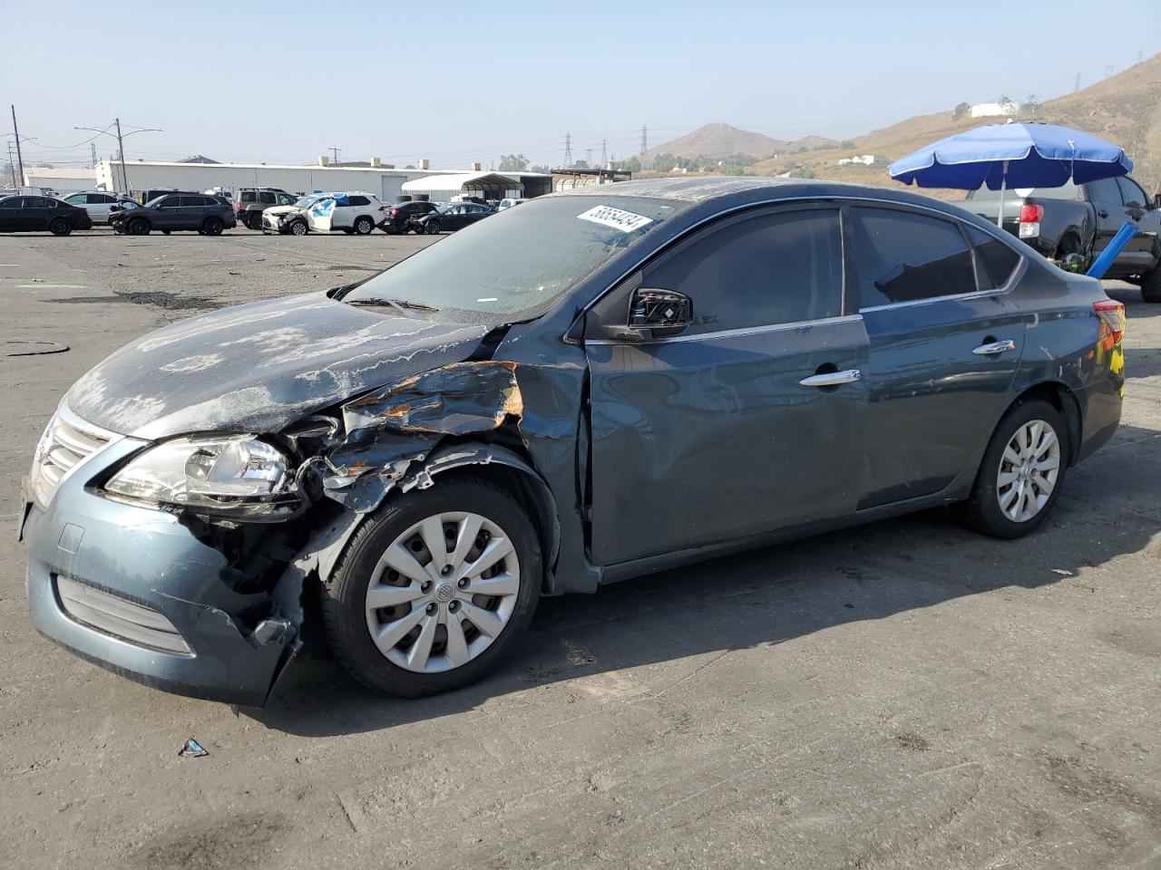 2015 Nissan Sentra S vin: 3N1AB7AP4FY362398