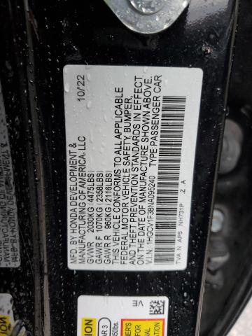 2022 HONDA ACCORD SPO - 1HGCV1F38NA095240