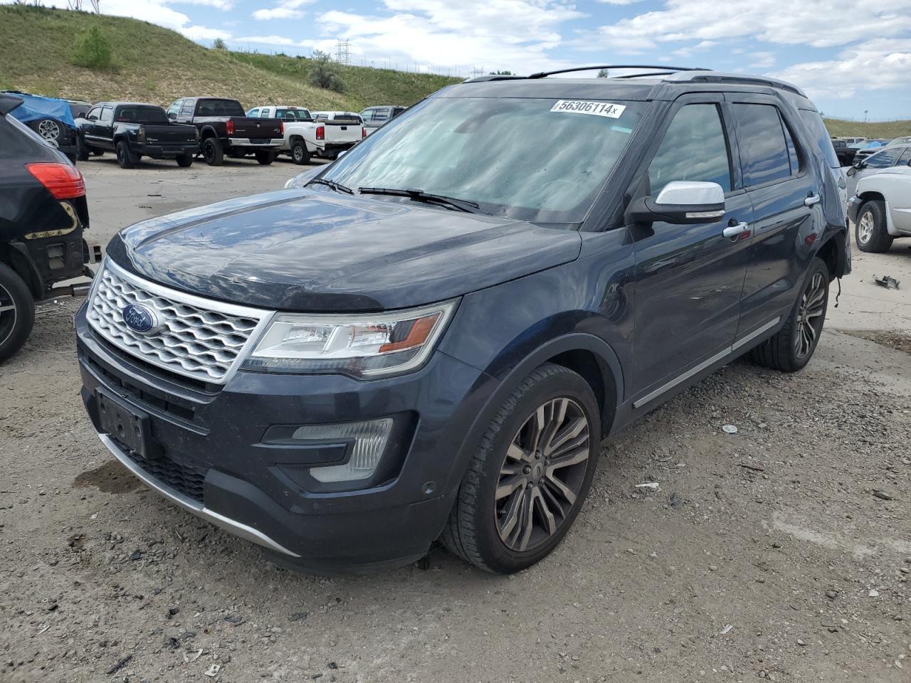 1FM5K8HT9HGB92398 2017 Ford Explorer Platinum