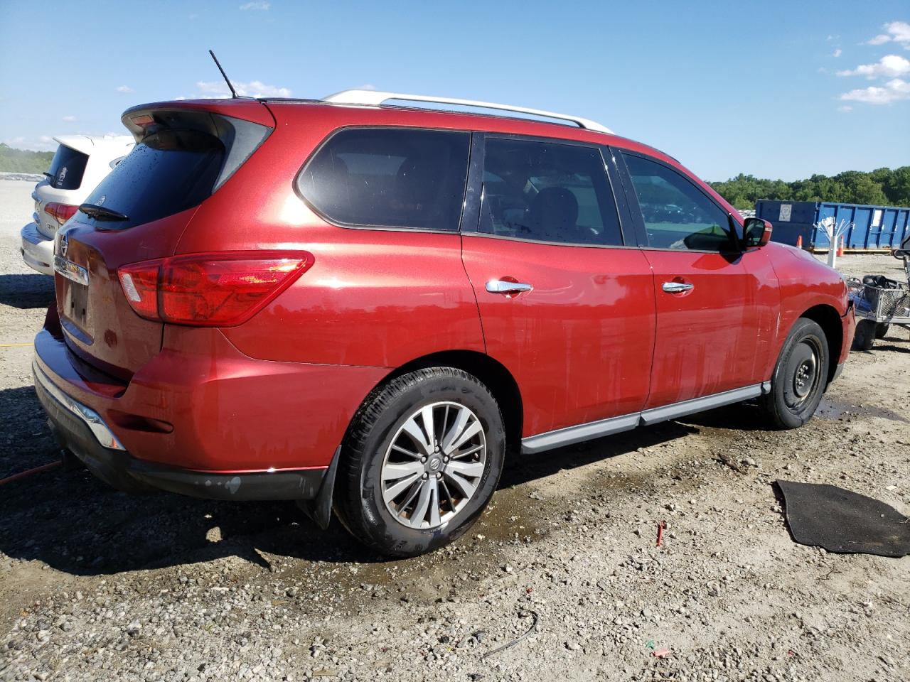 2017 Nissan Pathfinder S vin: 5N1DR2MN1HC631483