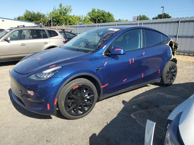 2022 Tesla Model Y VIN: 7SAYGDEE0NF380382 Lot: 57696604