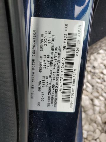 2016 MAZDA 6 TOURING - JM1GJ1T51G1434036