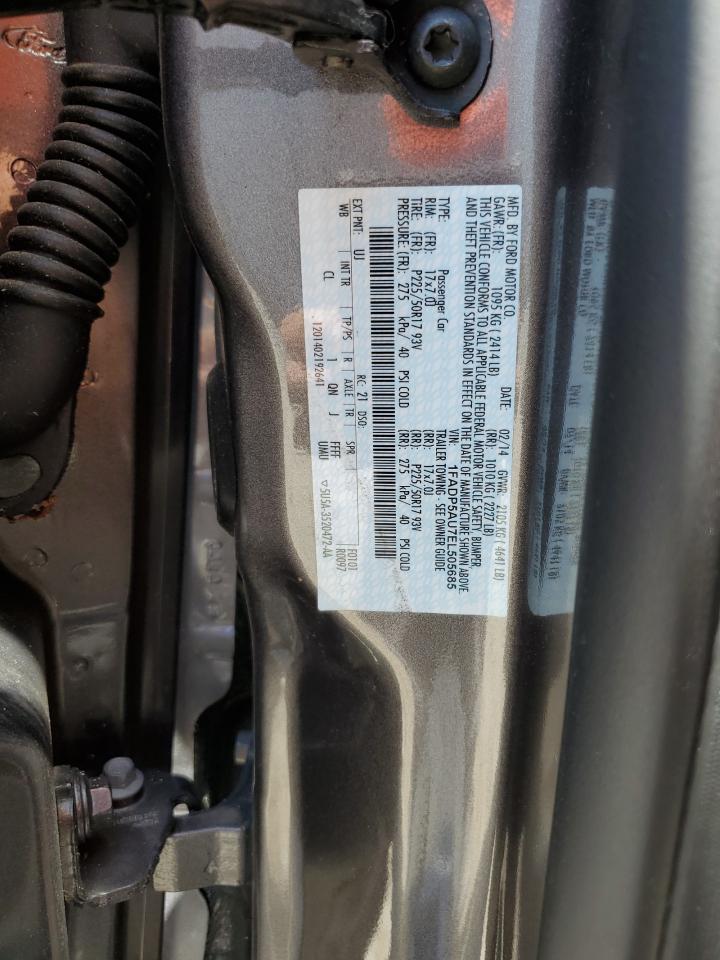 1FADP5AU7EL505685 2014 Ford C-Max Se