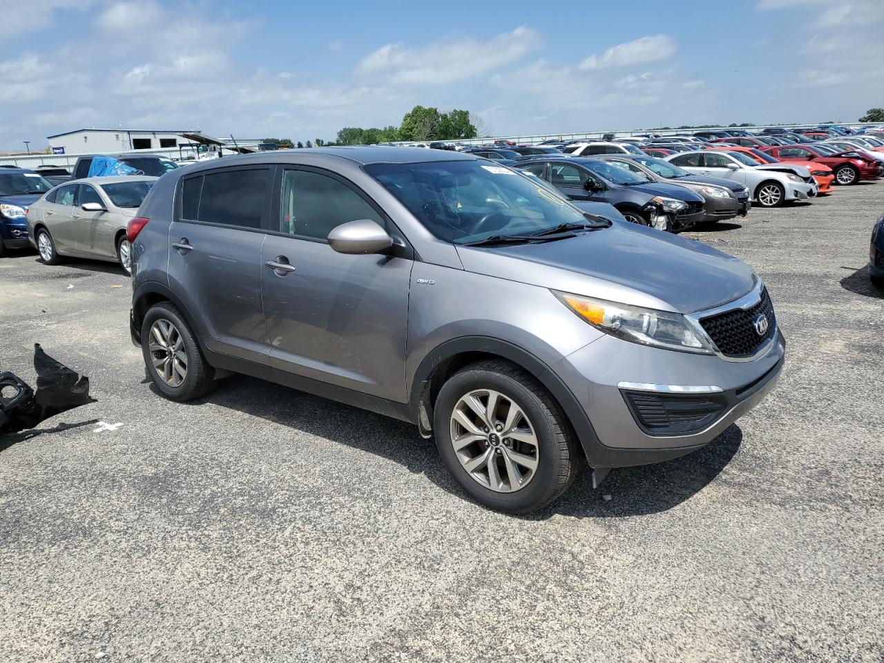 2015 Kia Sportage Lx vin: KNDPBCAC8F7674870