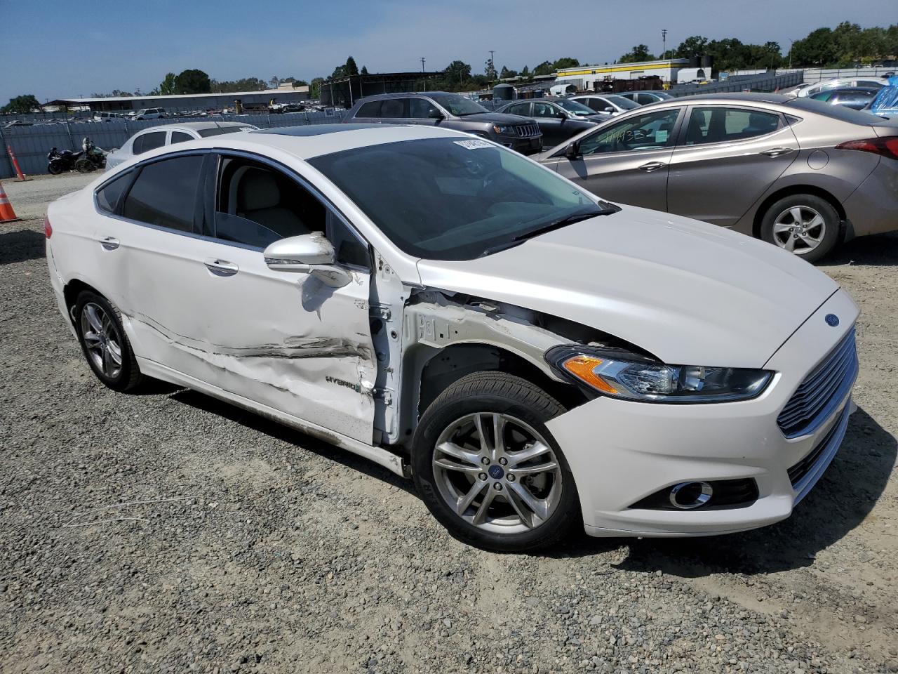 3FA6P0RU7FR245209 2015 Ford Fusion Titanium Hev