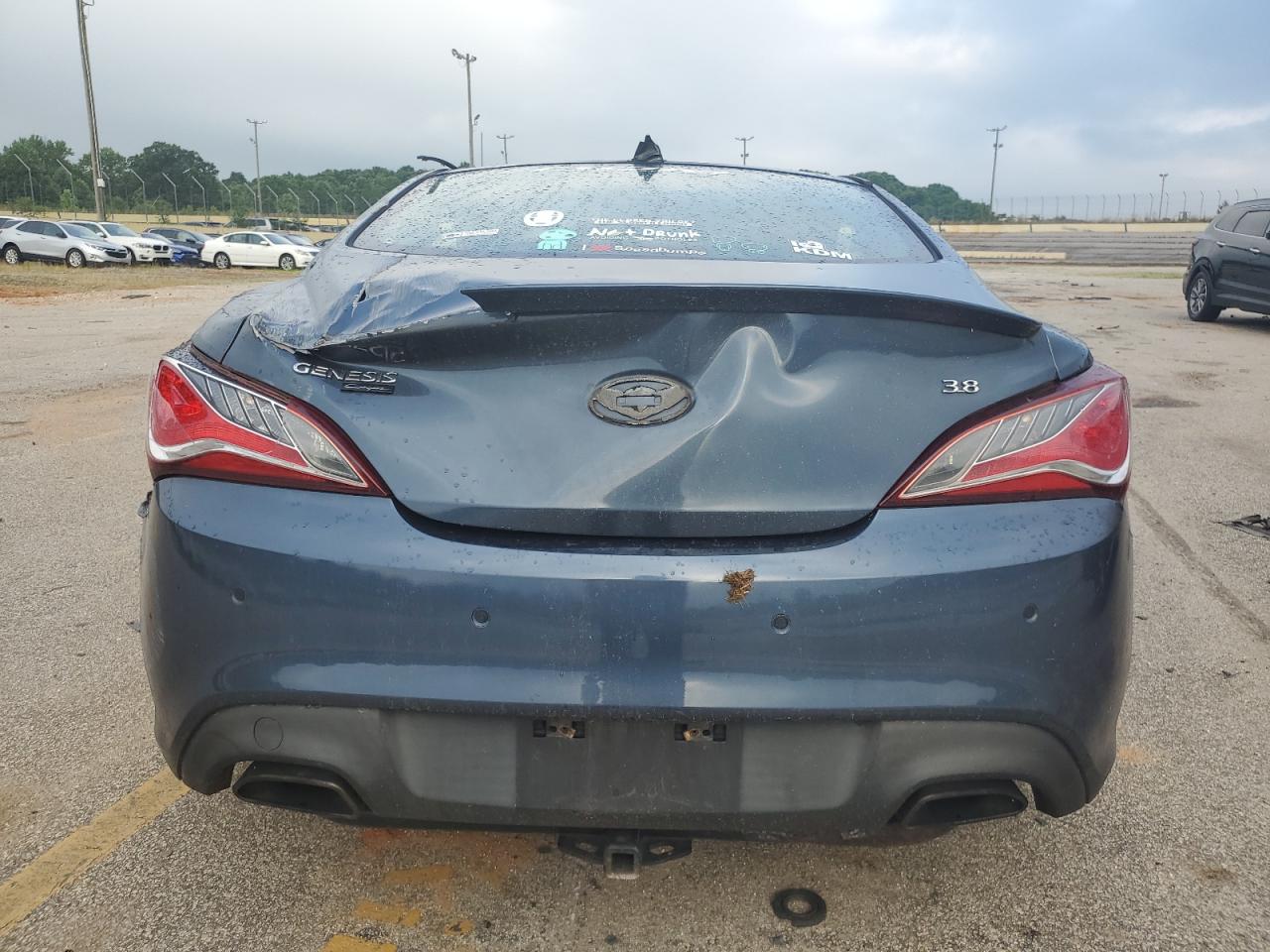 2013 Hyundai Genesis Coupe 3.8L vin: KMHHU6KJXDU092924