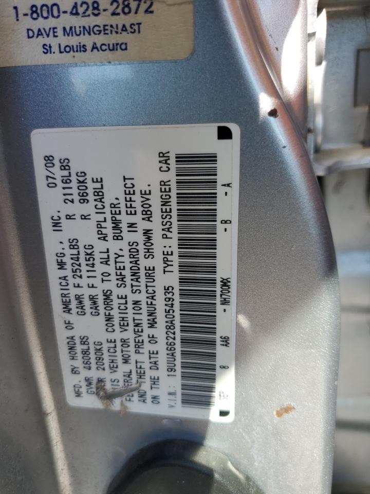 19UUA66228A054935 2008 Acura Tl