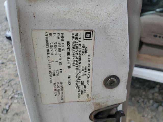 1997 Chevrolet Gmt-400 C1500 VIN: 1GCEC19R6VE210715 Lot: 58383374