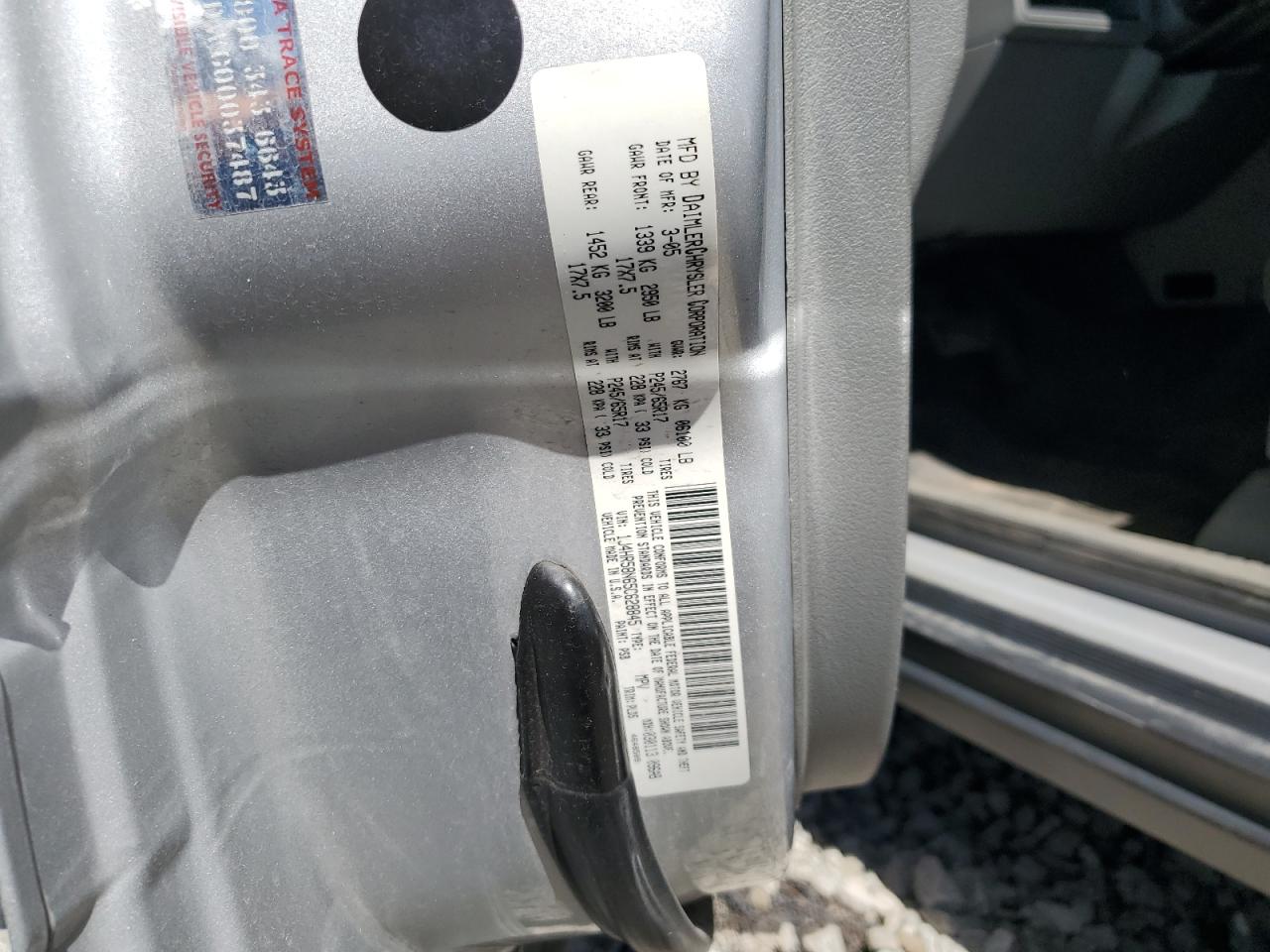 1J4HR58N65C628845 2005 Jeep Grand Cherokee Limited