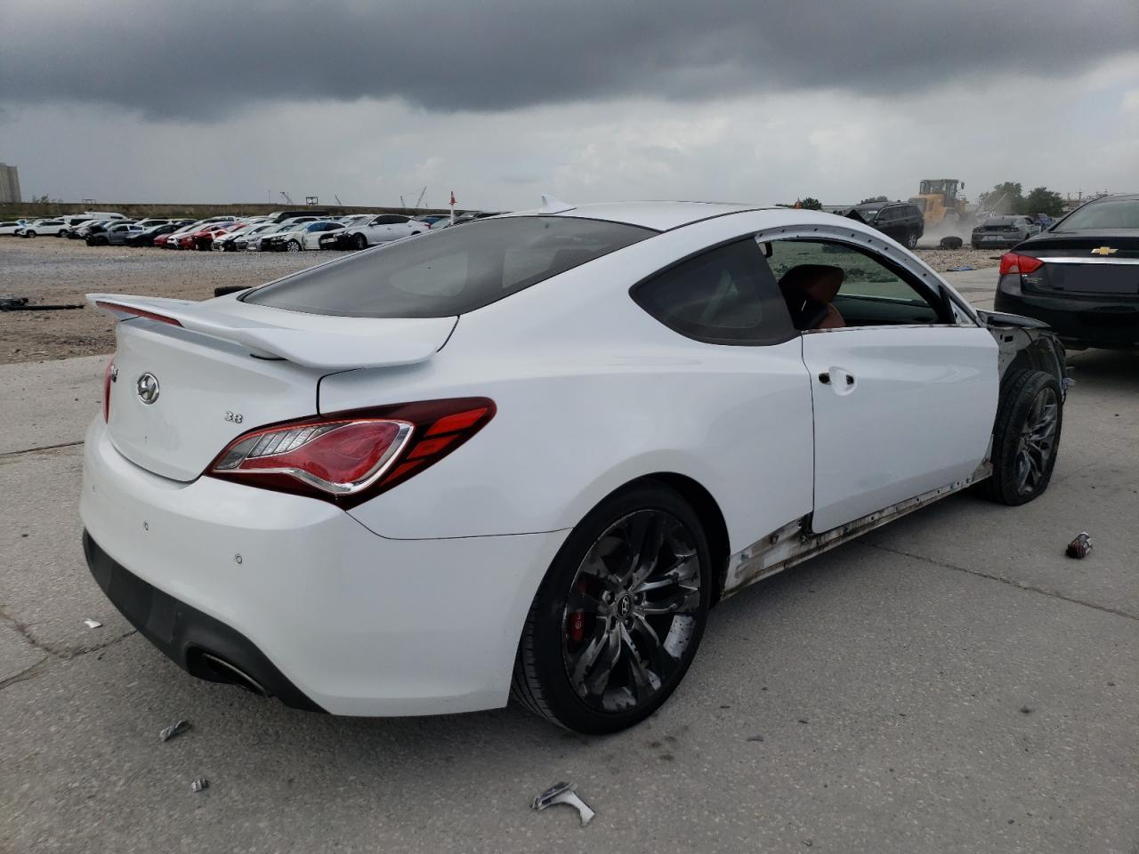 2015 Hyundai Genesis Coupe 3.8L vin: KMHHU6KJ7FU129141