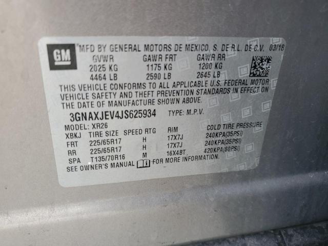 3GNAXJEV4JS625934 2018 CHEVROLET EQUINOX - Image 13