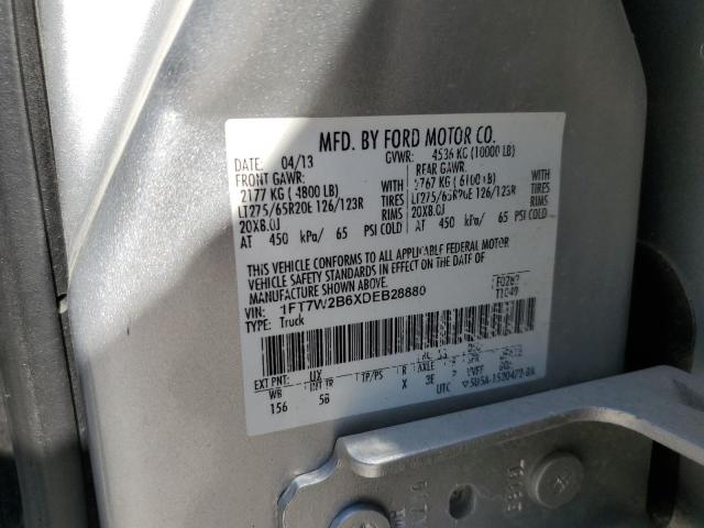 2013 FORD F250 SUPER 1FT7W2B6XDEB28880  59351344