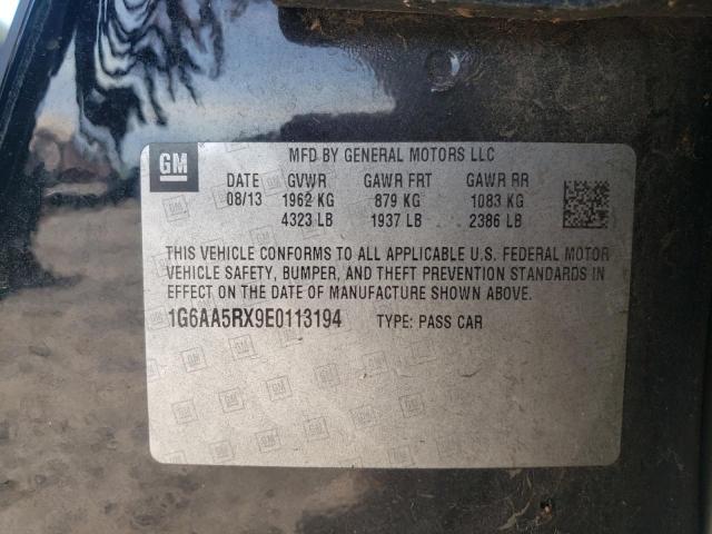 2014 Cadillac Ats VIN: 1G6AA5RX9E0113194 Lot: 59534144