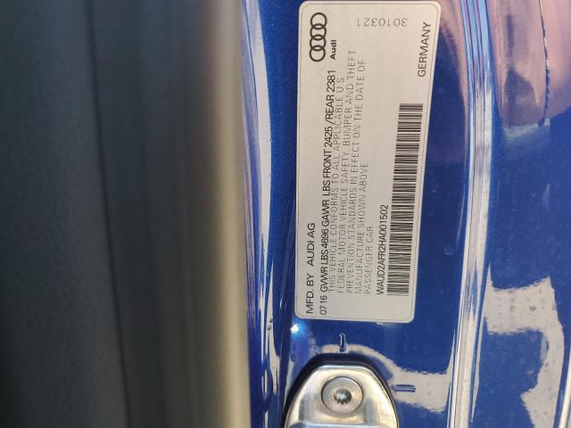 2017 AUDI A5 SPORT WAUD2AFR2HA001502