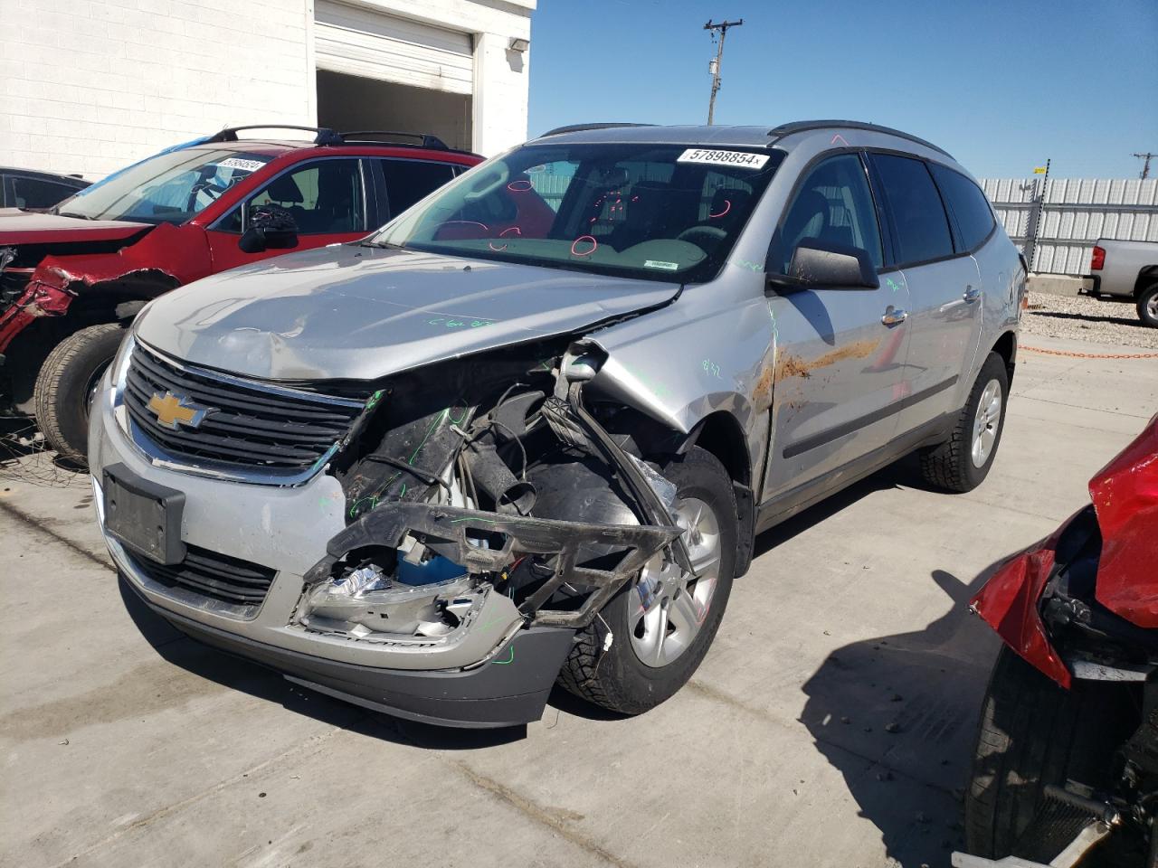 1GNKVFKDXFJ127152 2015 Chevrolet Traverse Ls