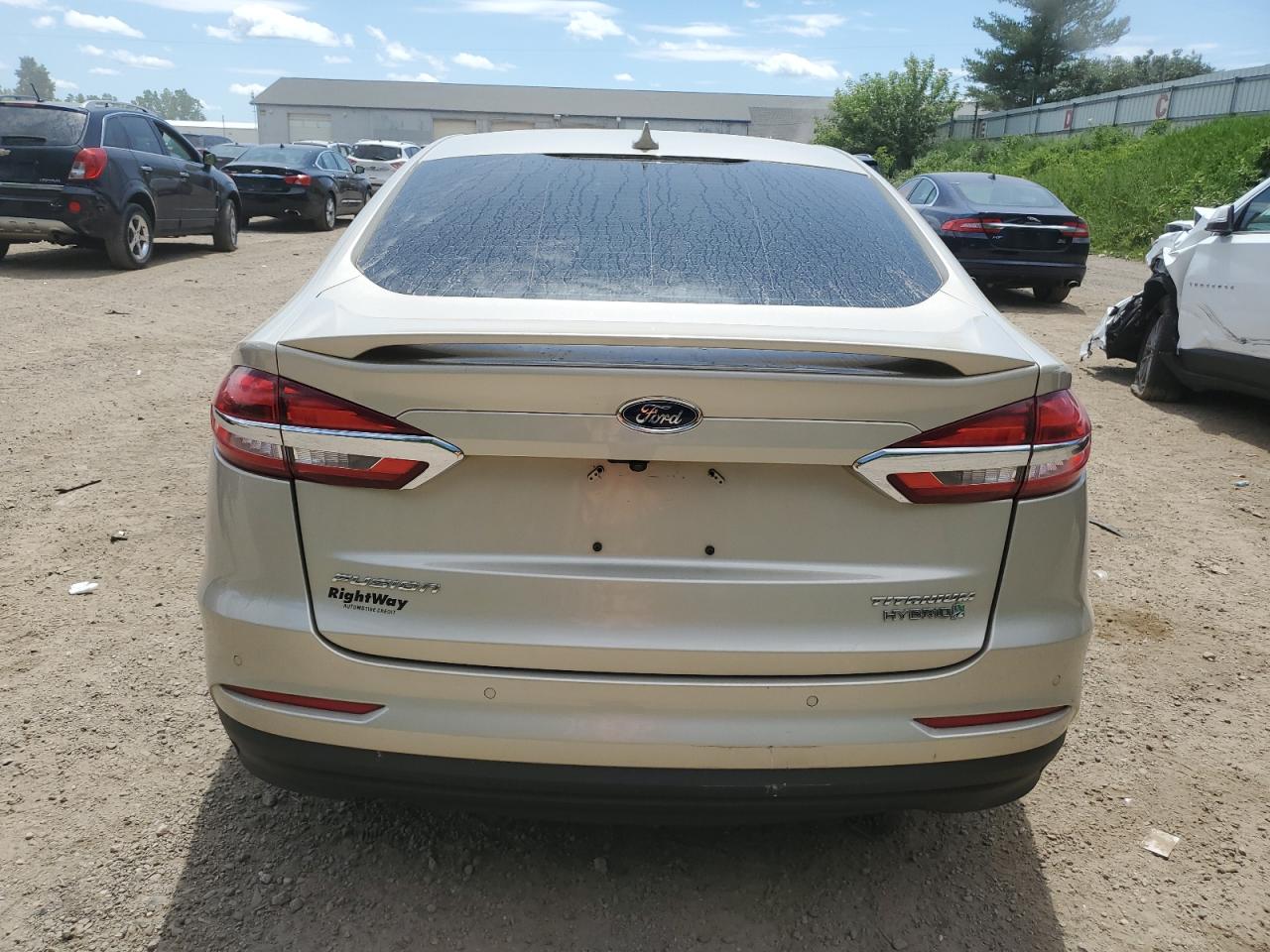 3FA6P0RU9KR123834 2019 Ford Fusion Titanium