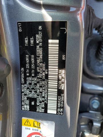 2017 Lexus Nx 200T Base VIN: JTJYARBZ8H2065952 Lot: 58241204