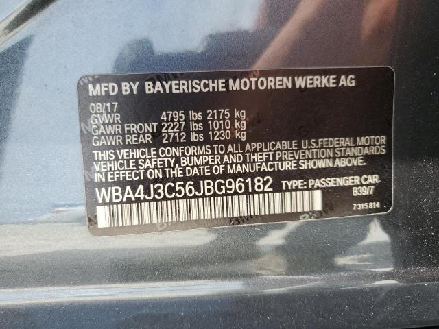 VIN WBA4J3C56JBG96182 2018 BMW 4 Series, 430XI Gran... no.13