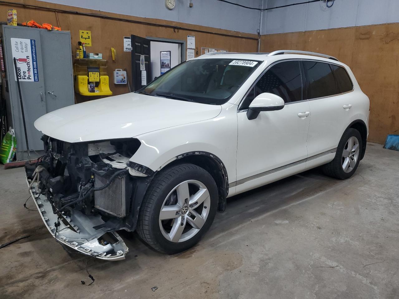 WVGFK9BPXCD004391 2012 Volkswagen Touareg V6 Tdi