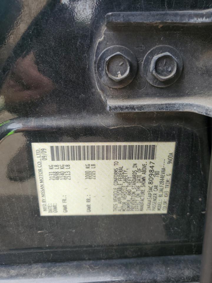 1N4AA5AP3AC809847 2010 Nissan Maxima S