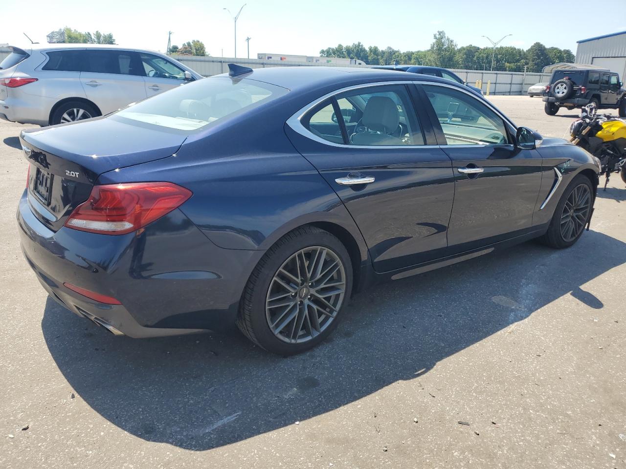 KMTG34LA1KU014388 2019 Genesis G70 Elite