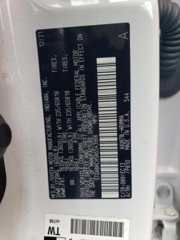 2022 TOYOTA HIGHLANDER - 5TDABRCH5NS543966