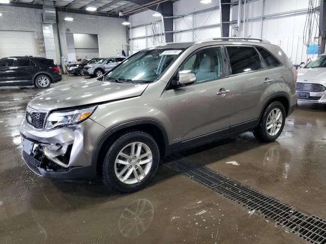 KIA SORENTO LX 2014 gray  gas 5XYKTCA64EG478797 photo #1