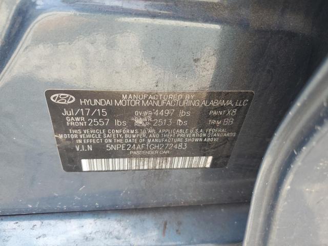 2016 HYUNDAI SONATA SE - 5NPE24AF1GH272483