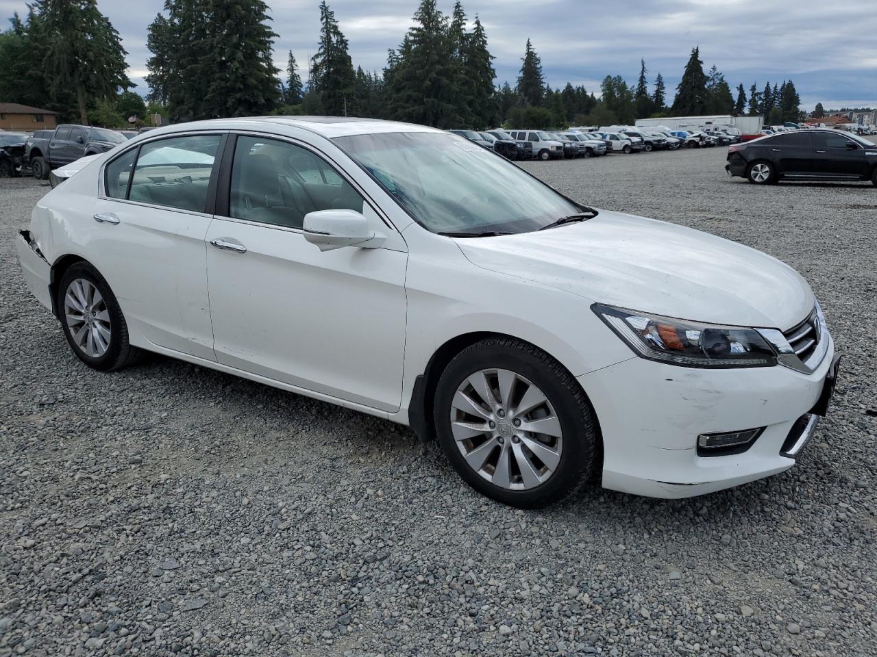 2013 Honda Accord Ex vin: 1HGCR2F77DA074956