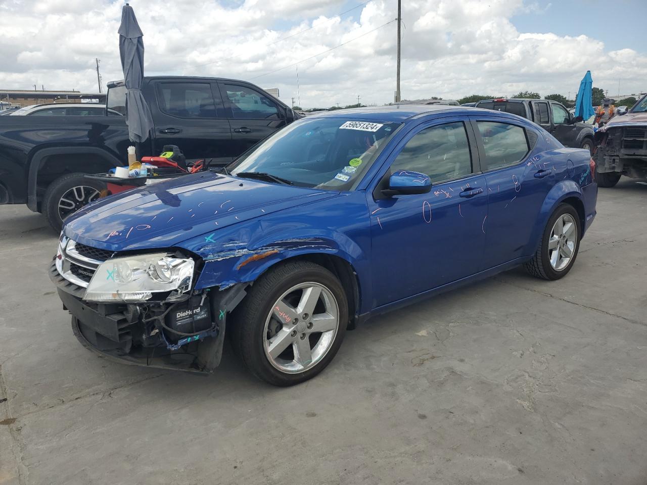 1C3CDZCB0DN576798 2013 Dodge Avenger Sxt