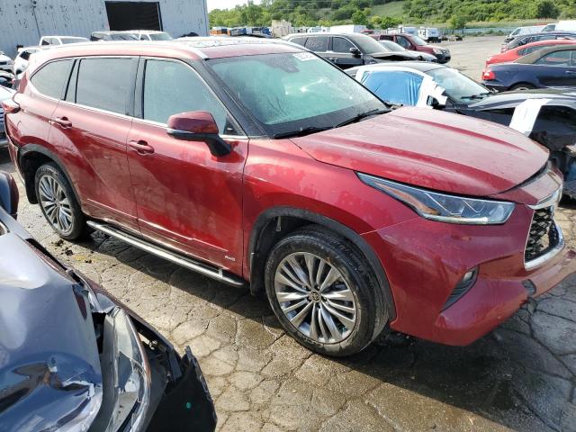 VIN 5TDEBRCH8NS077712 2022 Toyota Highlander, Hybri... no.4