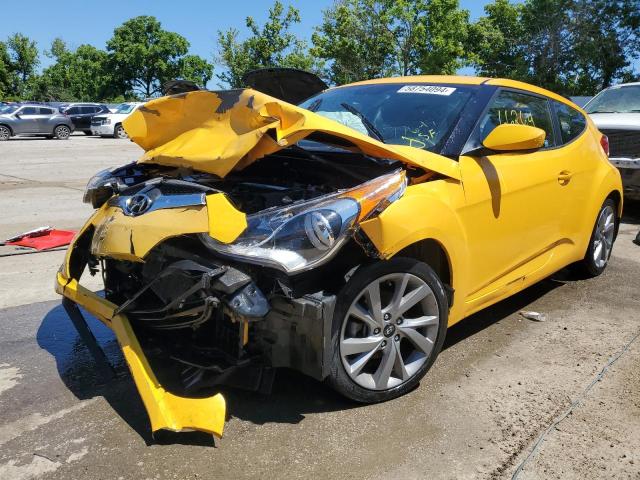 2016 Hyundai Veloster VIN: KMHTC6AD0GU272555 Lot: 58754094
