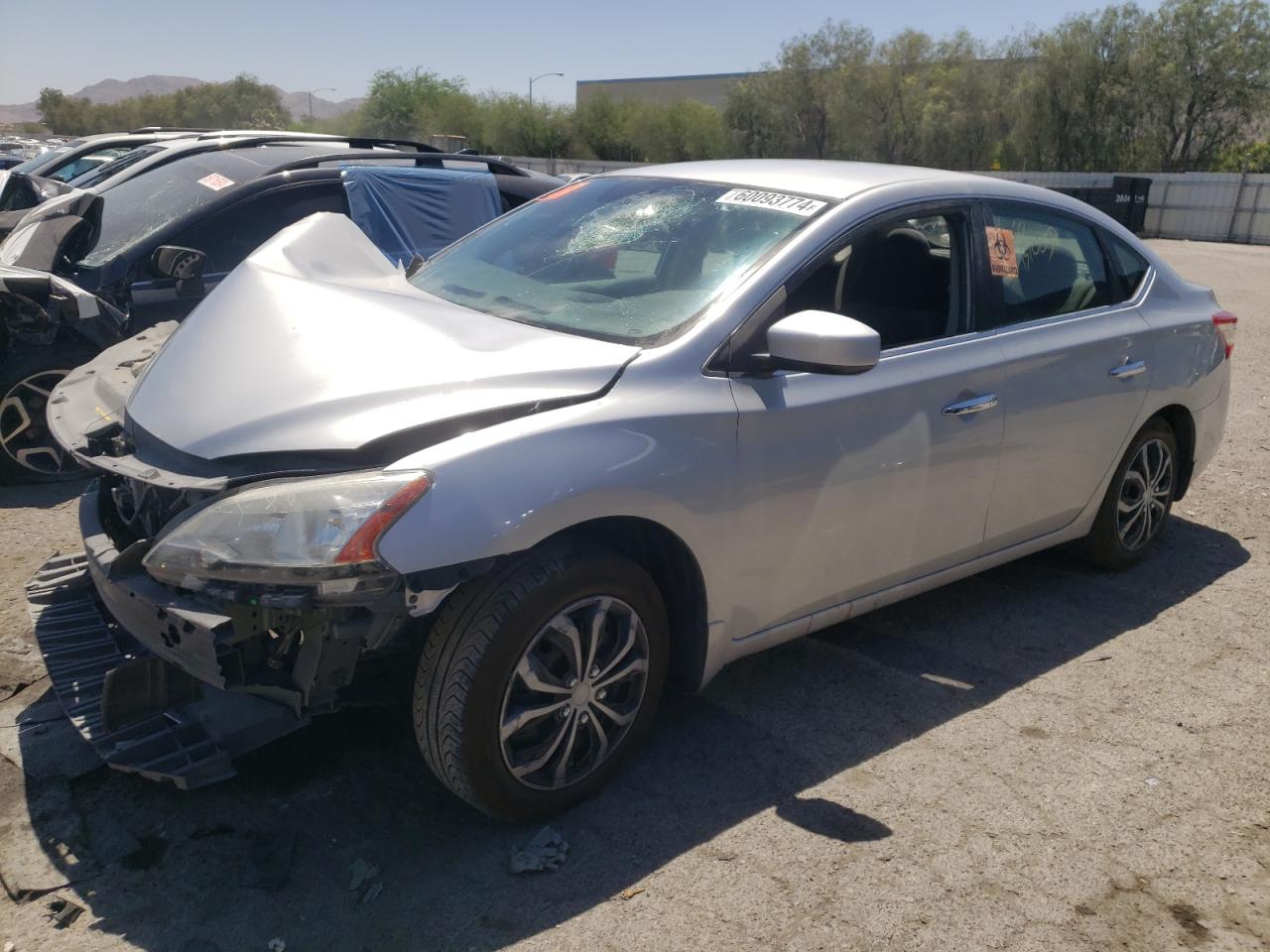 2013 Nissan Sentra S vin: 3N1AB7AP5DL755448