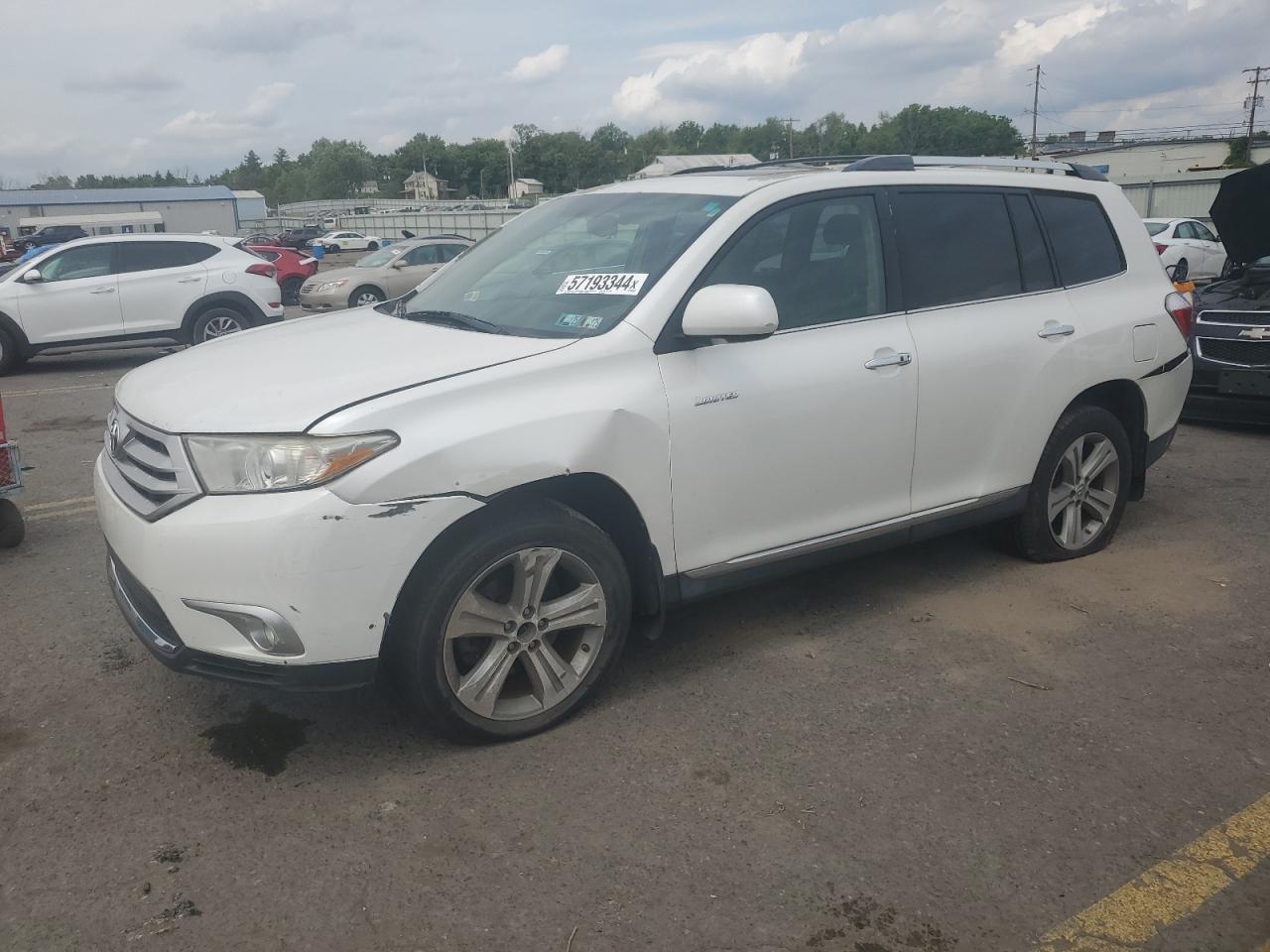 5TDDK3EH5CS094468 2012 Toyota Highlander Limited