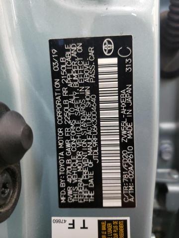 2019 Toyota Prius VIN: JTDL9RFU6K3004640 Lot: 59186564