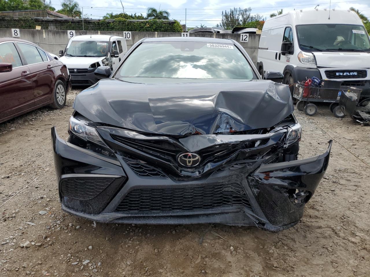 2021 Toyota Camry Se vin: 4T1G11AK6MU550444