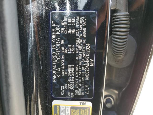 2022 Kia Soul Lx VIN: KNDJ23AU4N7152024 Lot: 60048334