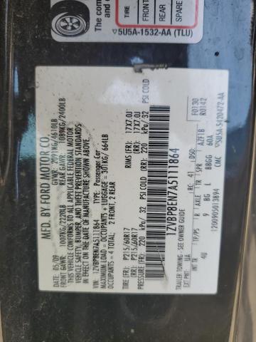 2010 Ford Mustang VIN: 1ZVBP8EN7A5111864 Lot: 60063954