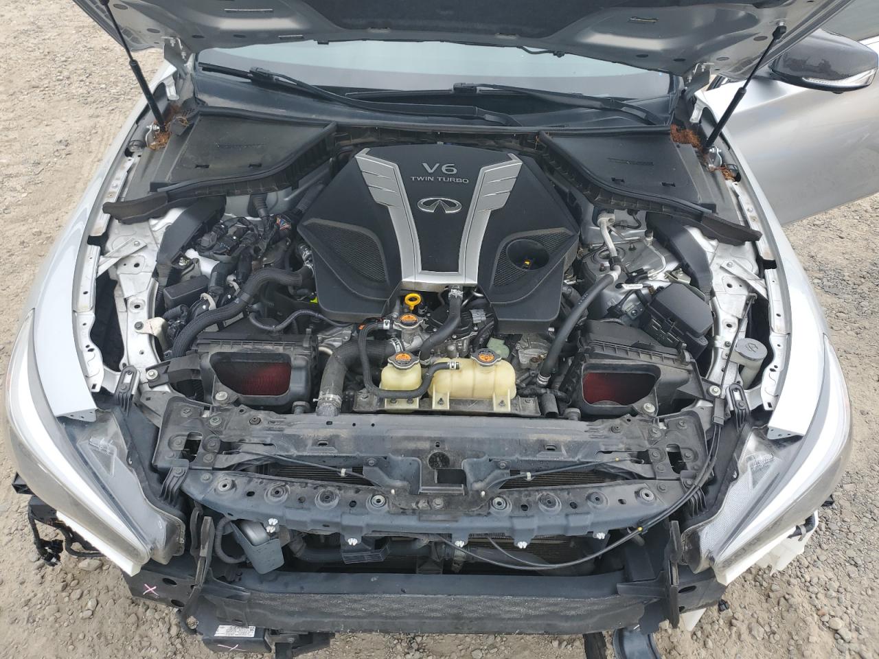 JN1FV7AP1JM460927 2018 Infiniti Q50 Red Sport 400