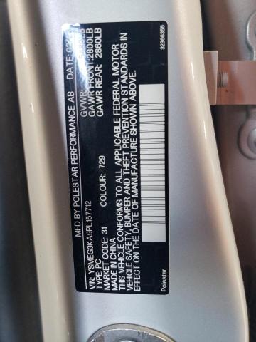 2023 Polestar 2 VIN: YSMEG3KA9PL157712 Lot: 58923194