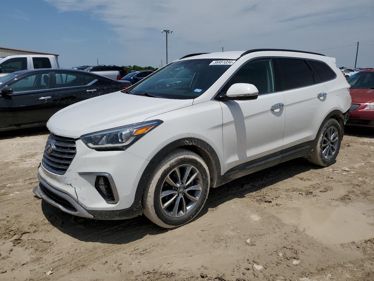 KM8SN4HF3JU293943 2018 Hyundai Santa Fe Se