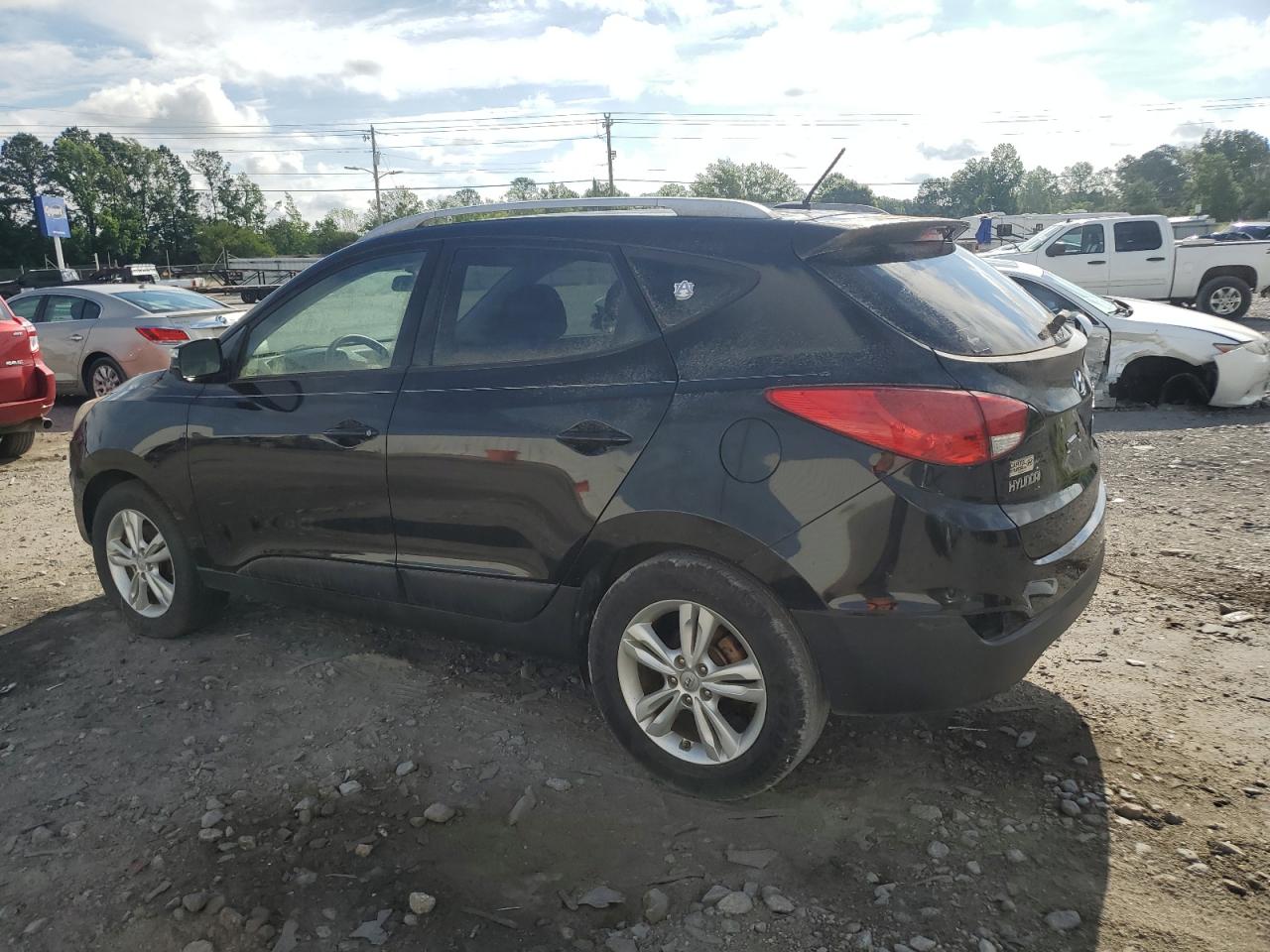 2013 Hyundai Tucson Gls vin: KM8JU3ACXDU736568