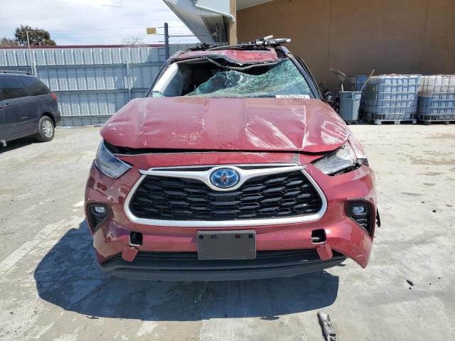 5TDHARAH3MS505423 2021 Toyota Highlander Hybrid Xle