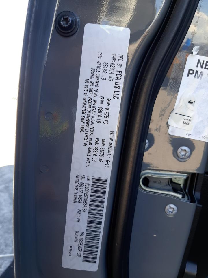 2C3CCABG3KH654160 2019 Chrysler 300 S